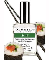 Demeter Fragrance Sushi, Не стандартная парфюмерия, сладкие ароматы, ароматы с запахом жвачки