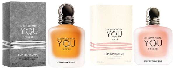 Emporio Armani Stronger With You Freeze и In Love with You Freeze от Giorgio Armani